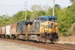 CSX Grain Train at Collinsville IL